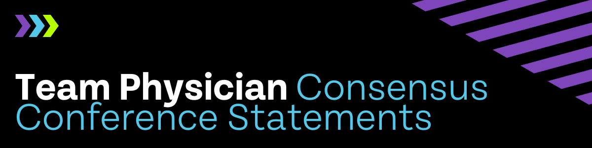 Team Physician Consensus Conference Statements